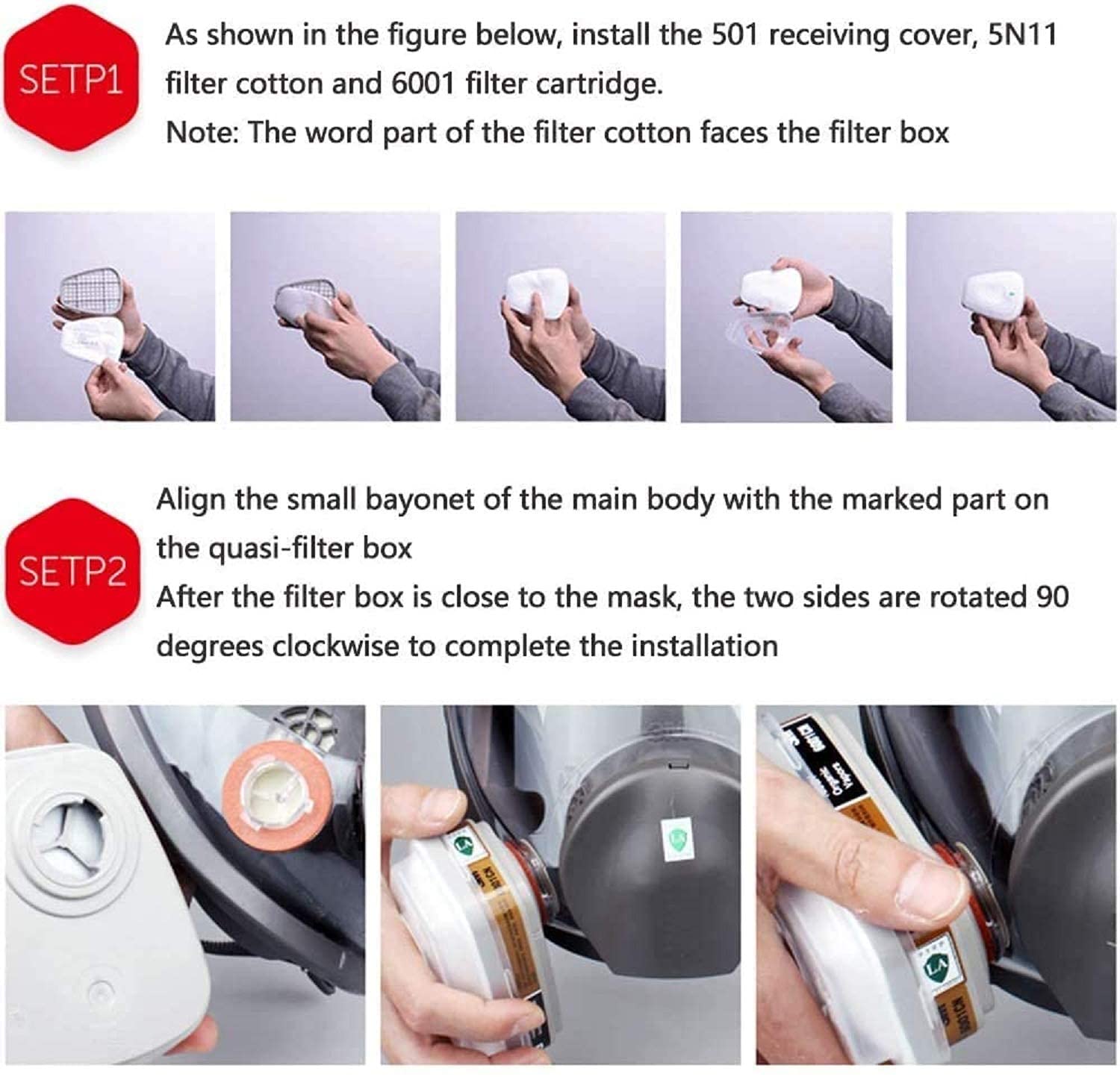 Gas Mask 6200 Set Vehicle Pain - Face Mask Storage Box บทวิจารณ์และราคา