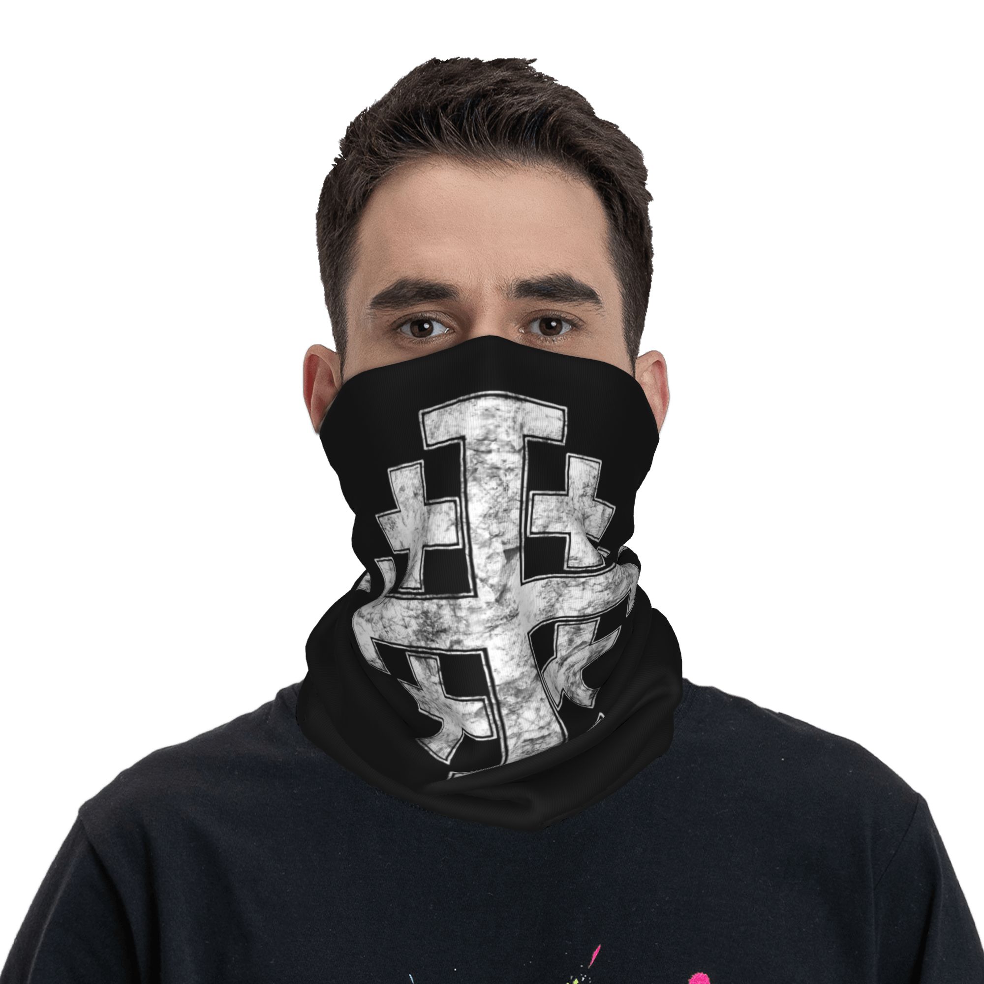 Knight Jerusalem Cross Christi - Neck Gaiter Face Cover บทวิจารณ์และราคา